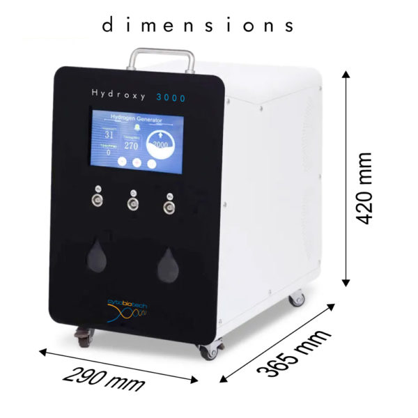 Hydroxy 3000 dimensions