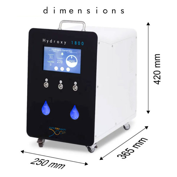 Hydroxy 1800 dimensions
